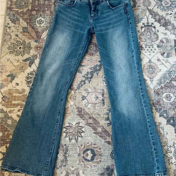 Silver Bootcut Jeans Lowrise-Women’s 30/33 - Picture 2 of 10